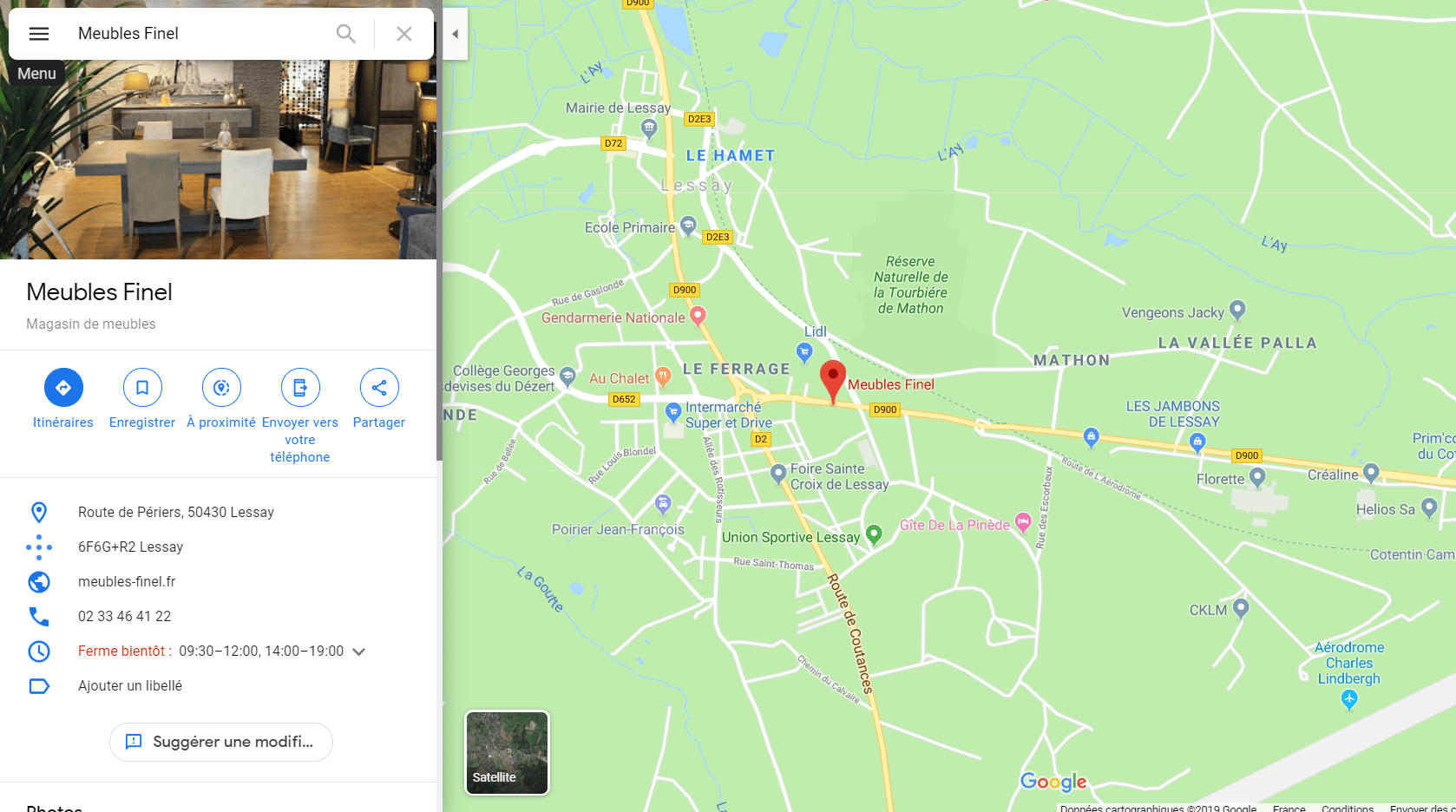 plan-acces-magasin-finel-lessay